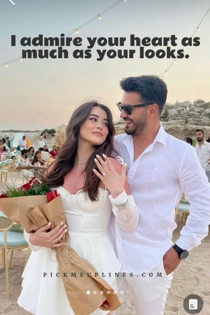 Pick Up Lines to Praise her