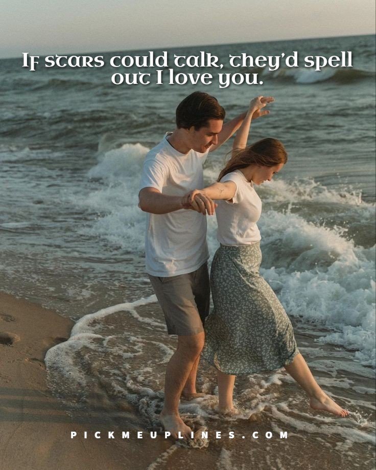 Heart emoji background with I Love You Pick Up Lines quotes