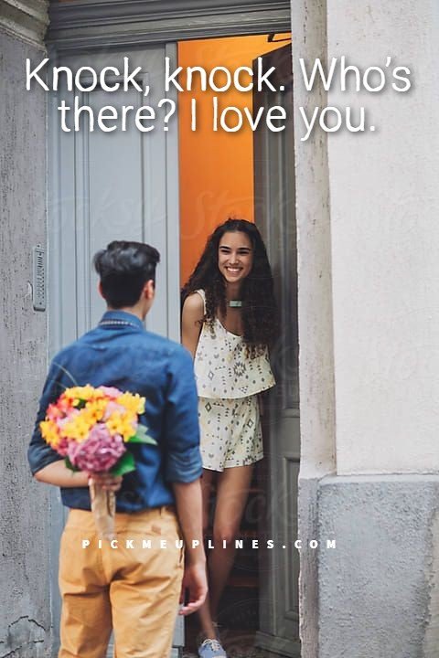 Romantic chat conversation full of I Love You Pick Up Lines