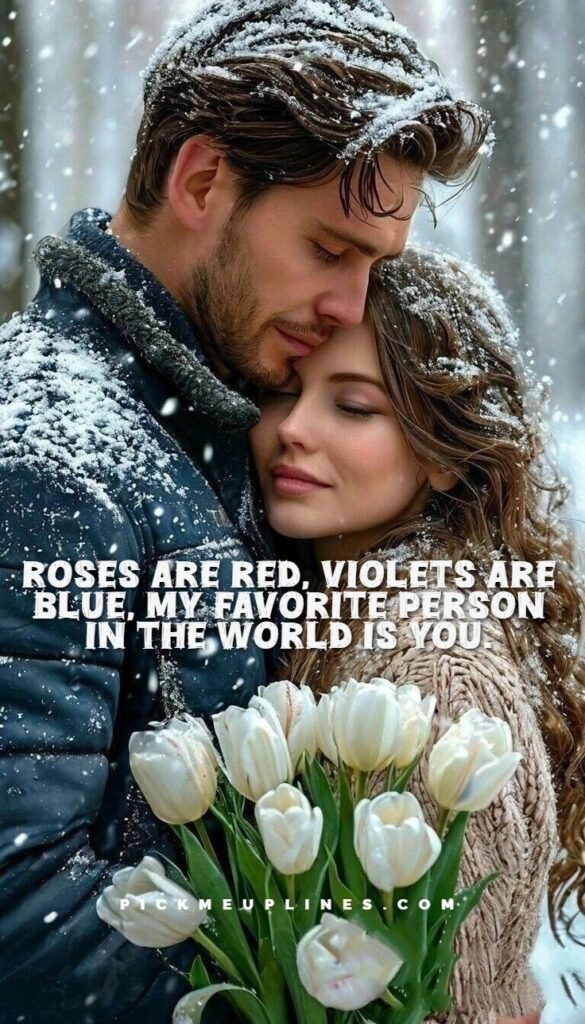 Roses are Red, Violets are Blue Pickup Lines