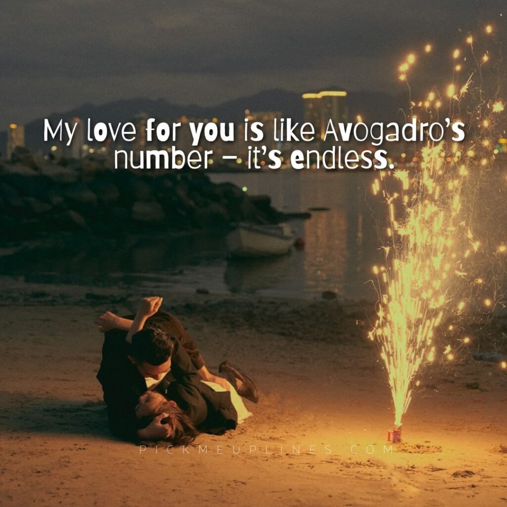 chemistry pick up line images
