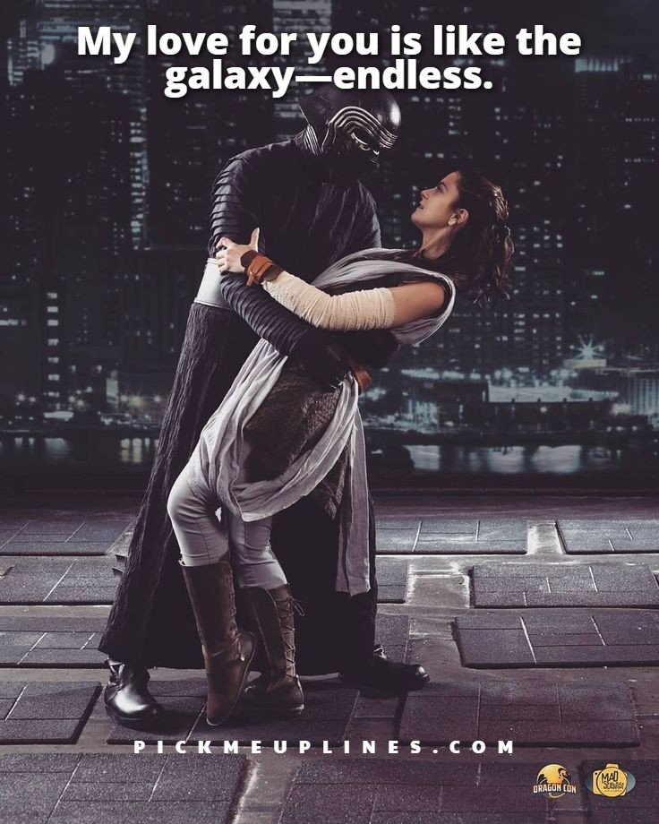Funny Pick Up Lines for Star Wars Fans that makes you laugh