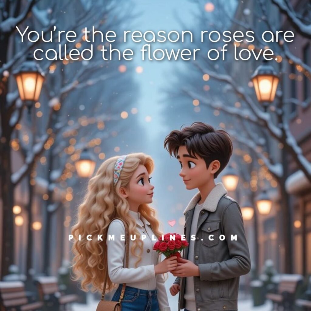 Best Pickup Lines on Rose