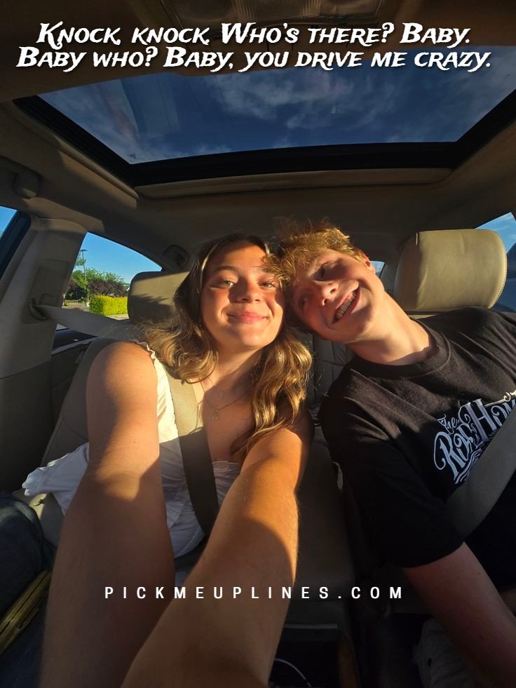 Flirty Knock Knock Pick Up Lines for Her, Crush
