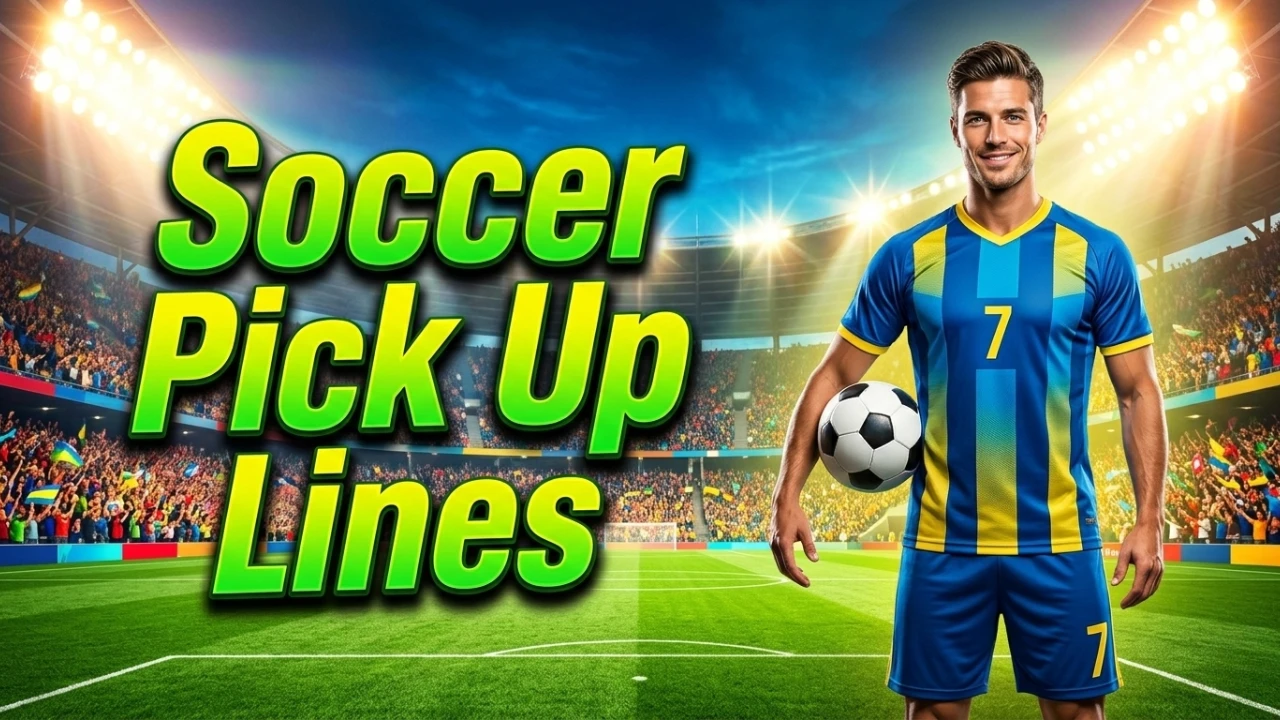 Soccer Pick Up lines