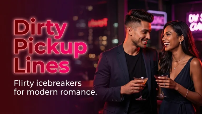 Dirty Pickup Lines