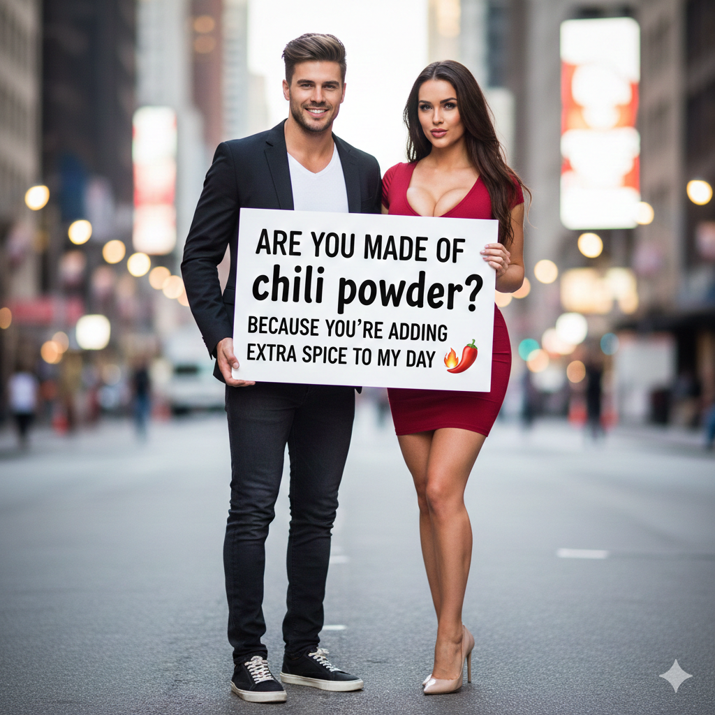 “Spicy pickup lines to say to guys”
