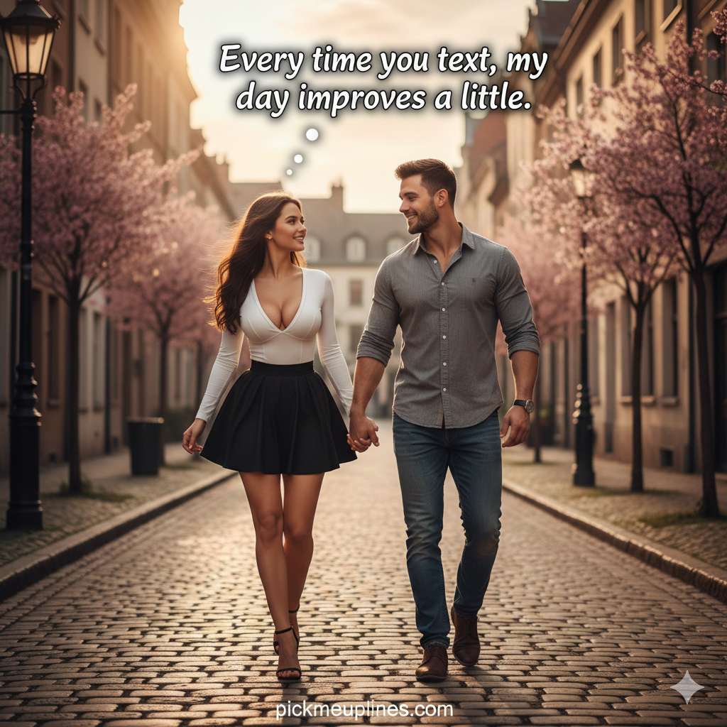 flirty pickup lines for him