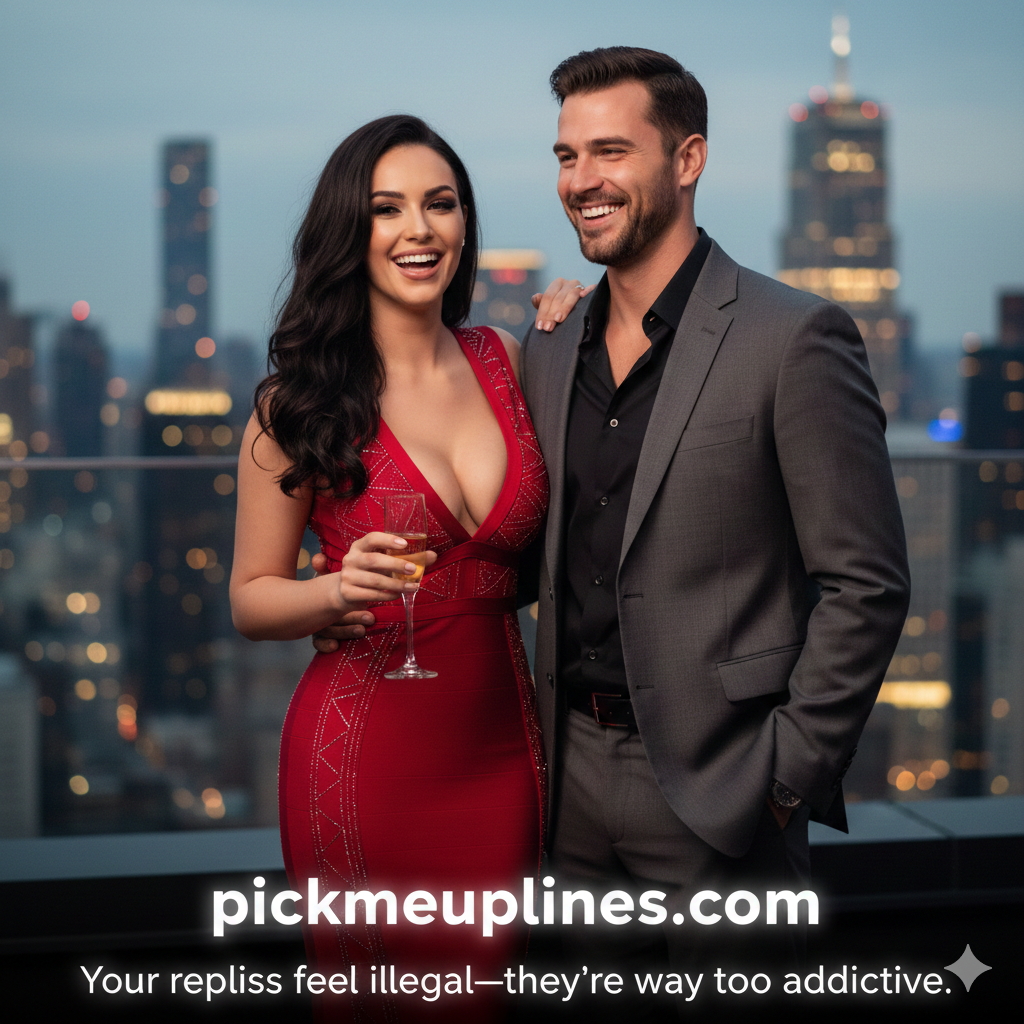Dirty pickup lines over text chats