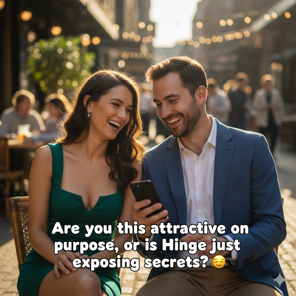 Witty pickup lines for Hinge chats