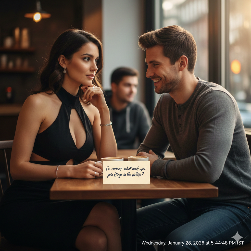 Hinge chat starter lines