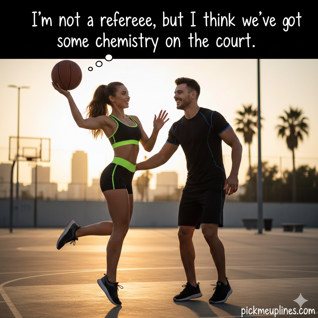Basketball themed flirting quotes