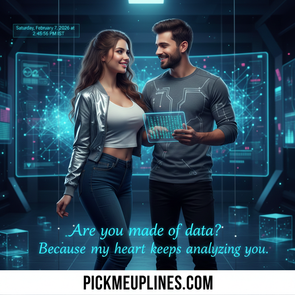 classroom science pickup lines