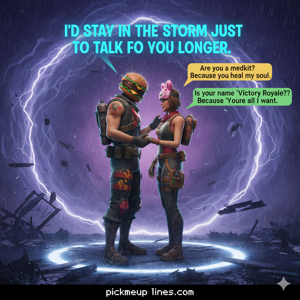 Fortnite Pickup Lines Reddit