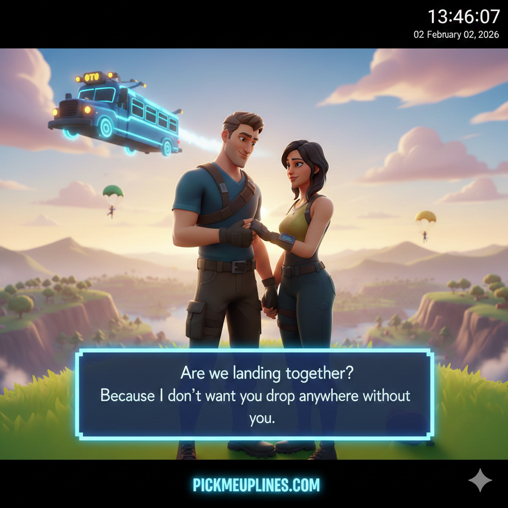 Pickup Lines Fortnite Rizz