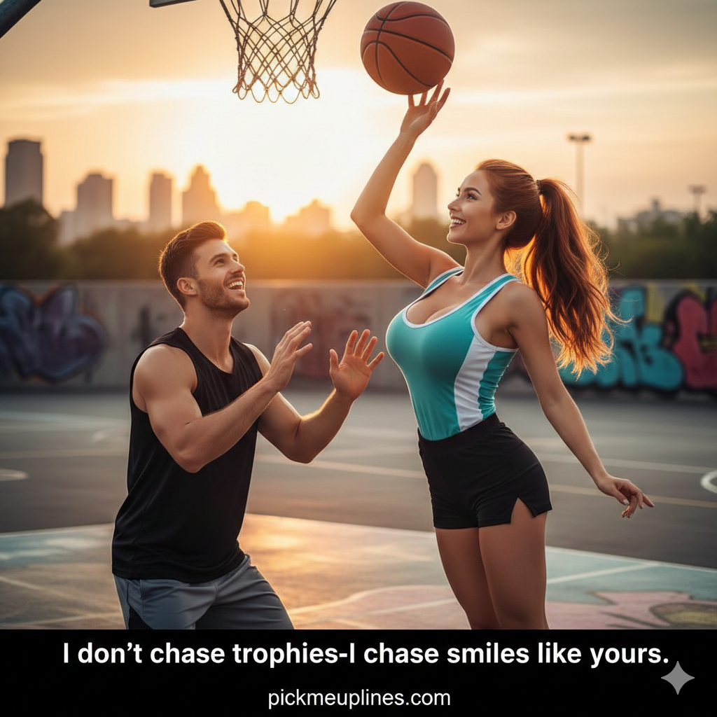 Pickup lines for basketball players