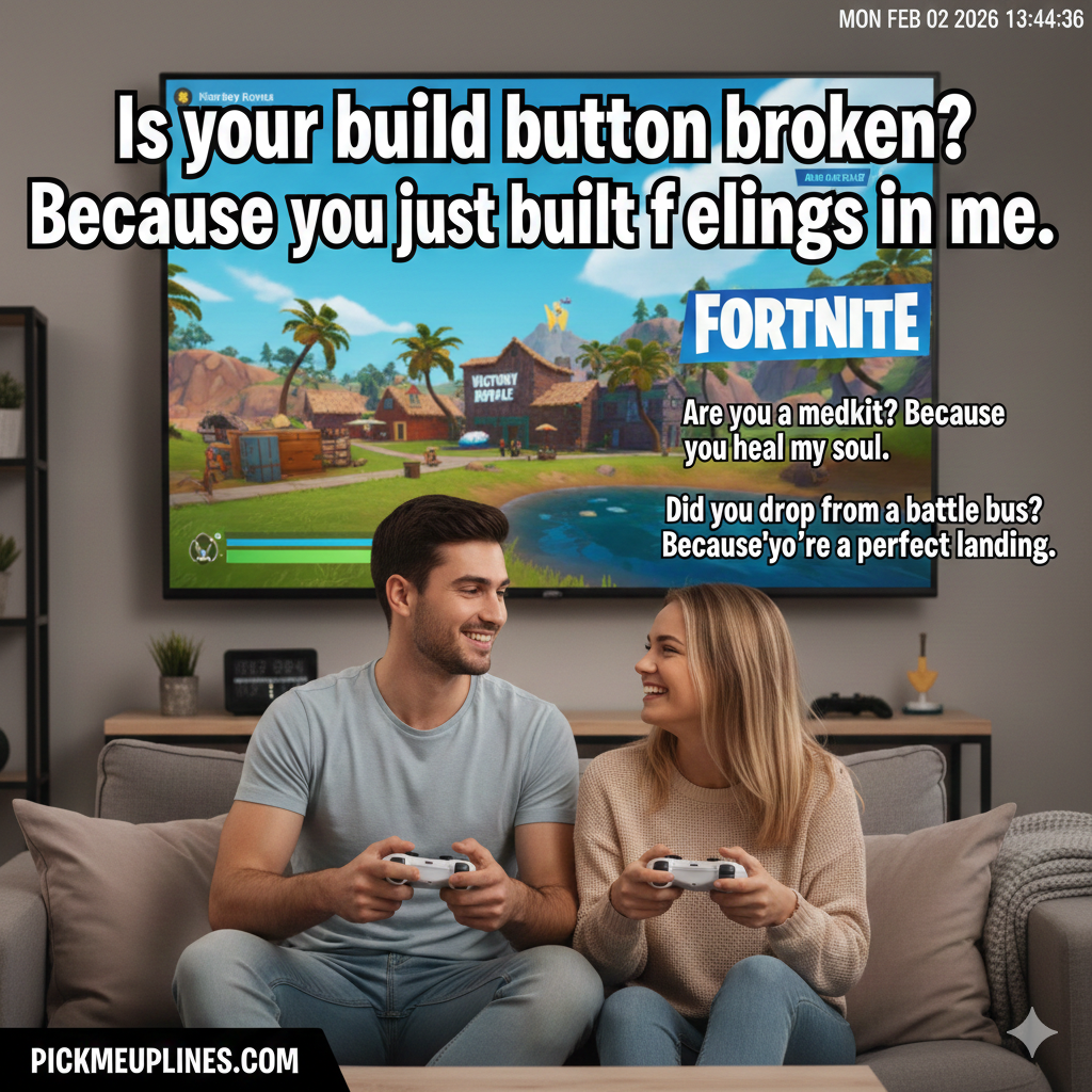 Best Fortnite Pickup Lines