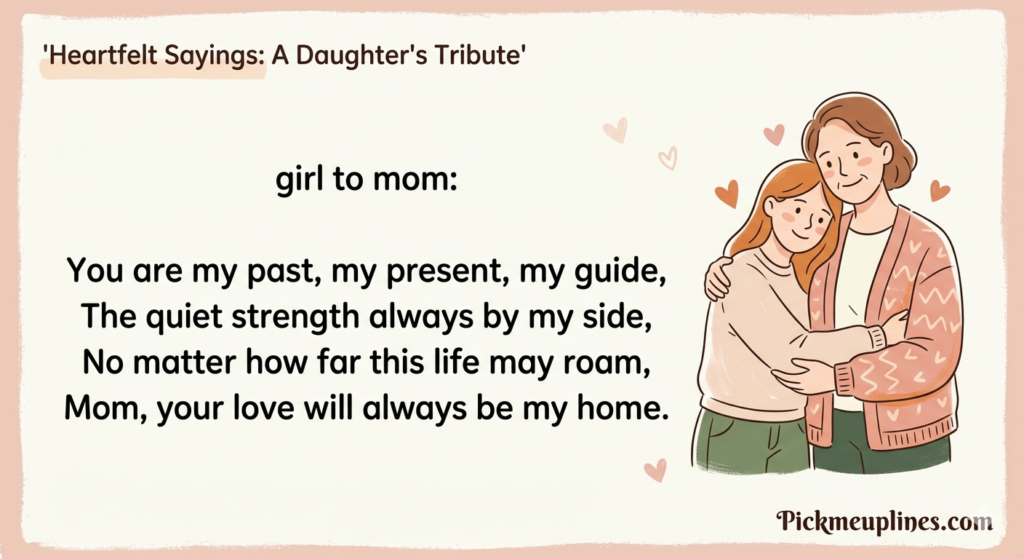 mother’s day i love you mom quote card