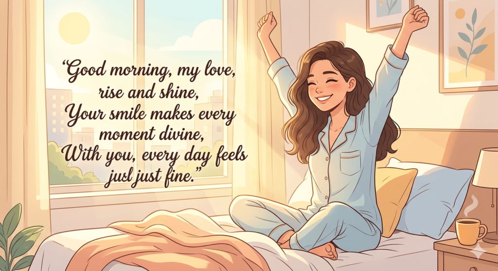 good morning messages for her romantic