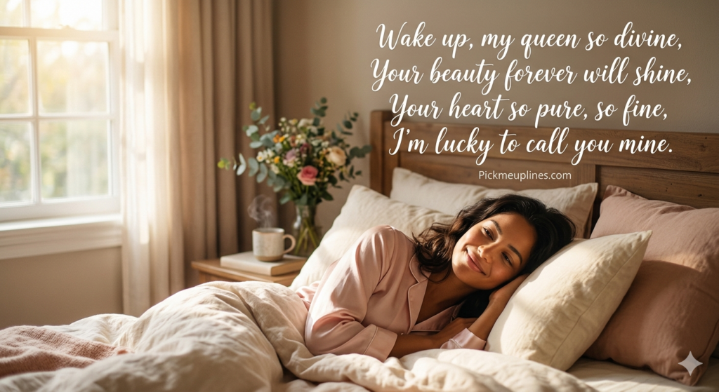 romantic coffee morning message for her